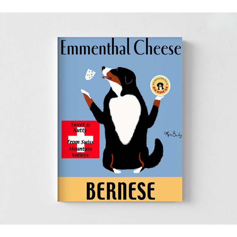 Bernois bouvier bernois, Suisse, H 56 po x l 42 po, Ne s’applique pas, Impression sans cadre