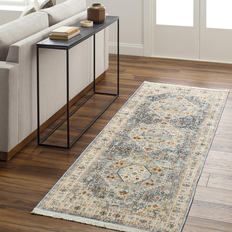 Rectangle Dmaya Area Rug, Runner 2'10" x 8'