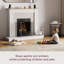 3 Panel Steel Fireplace Screen