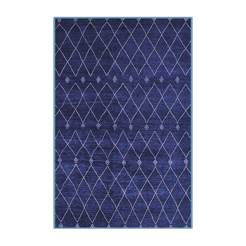 Geometric Indoor Rug, Rectangle 4' x 6'