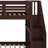 Bunk Bed With Storage Stairway And Guard Rail-853387349