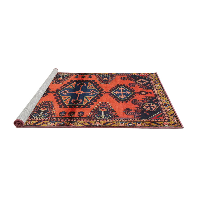 Chenille Oriental Indoor Rug, Round 3'