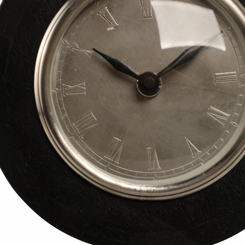 13" Michaia Wood Desk Clock