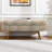 Oval Storage Ottoman Bench with Rubber Wood Legs, Multi-Functional and Stylish for Home Decor-2140221241