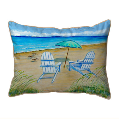 Adirondack Outdoor Reversible Throw Pillow