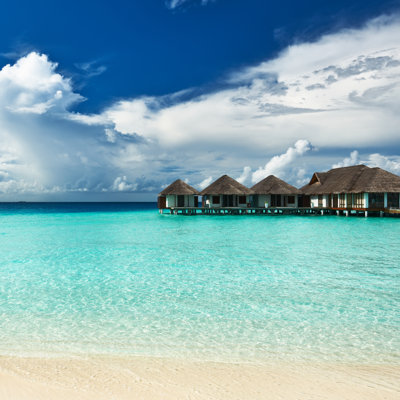 Beautiful Beach - Wrapped Canvas Print