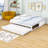 Twin-to-King Wood Daybed with Pull-Out Twin Trundle and Strong Frame-1212336511