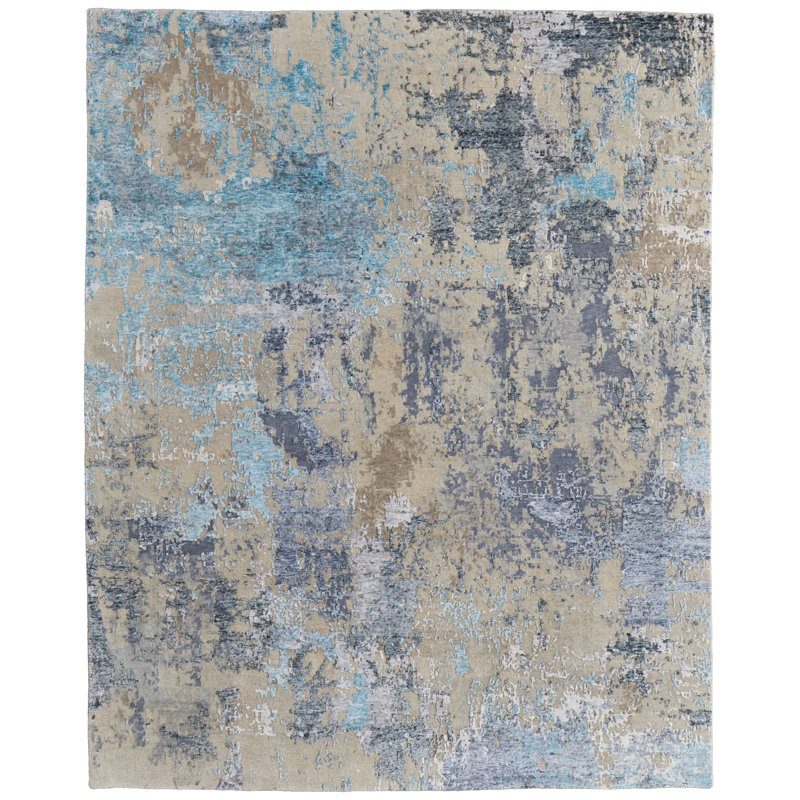 Tapis brun clair Tenyia, Rectangle 3' x 5'