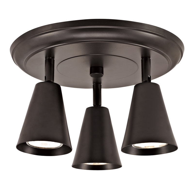 Ensemble de rail d’éclairage 3 lumières 9,96 po sian