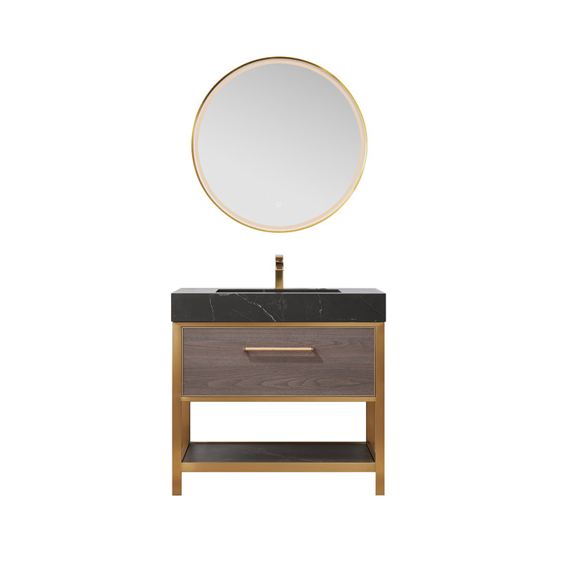 Ensemble de meuble-lavabo simple 36 "avec miroir