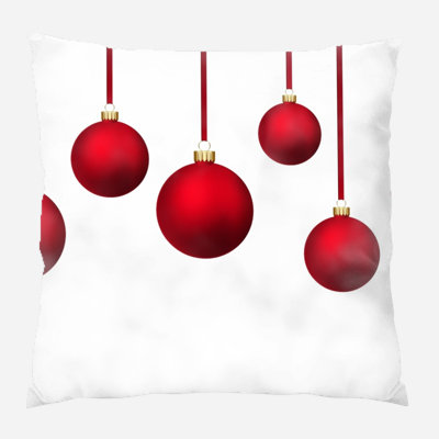 Canvas Outdoor Reversible Throw Pillow