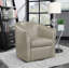 Fauteuil demi-tonneau pivotant de 29,5 po Melvyn-158852928