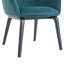 Belshire Black Effect Ash Wooden Frame Dining Chair-219614687