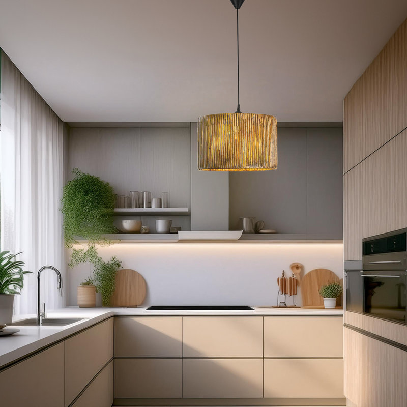 Lustre ajustable en métal