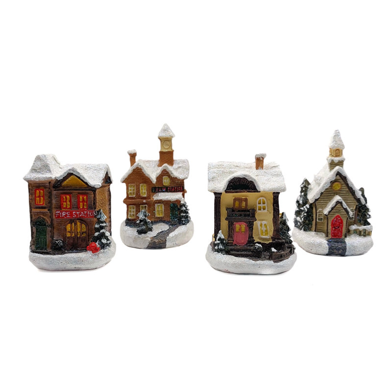 Église des Fêtes. Village de Noël F07-N1-9-6542D