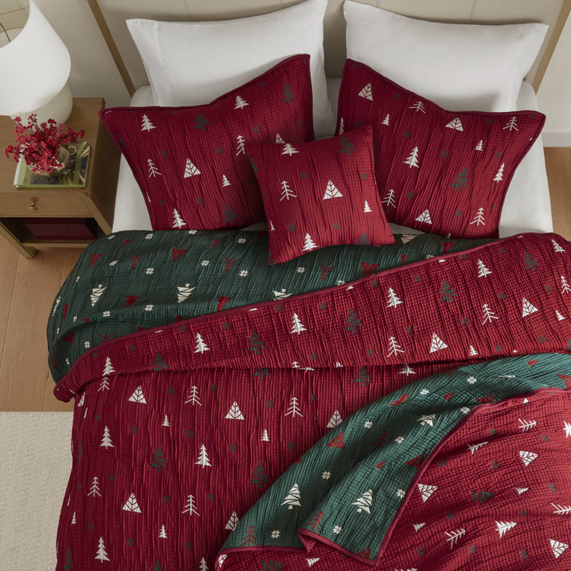 Coussin décoratif réversible Cozy Holiday