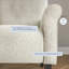  Fauteuil rembourré en polyester 30,3 po Modern-1625910854