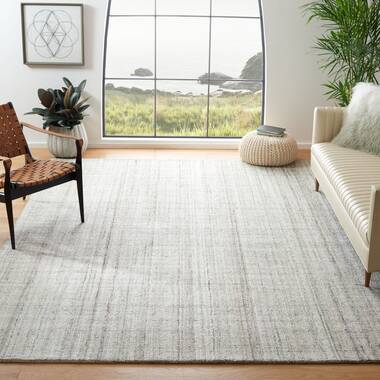 Birch Lane™ Fredi Abstract Hand Tufted Wool/Cotton Area Rug in