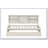 Bed Frame With Side Bookshelves Two Drawers And Built-in USB Port