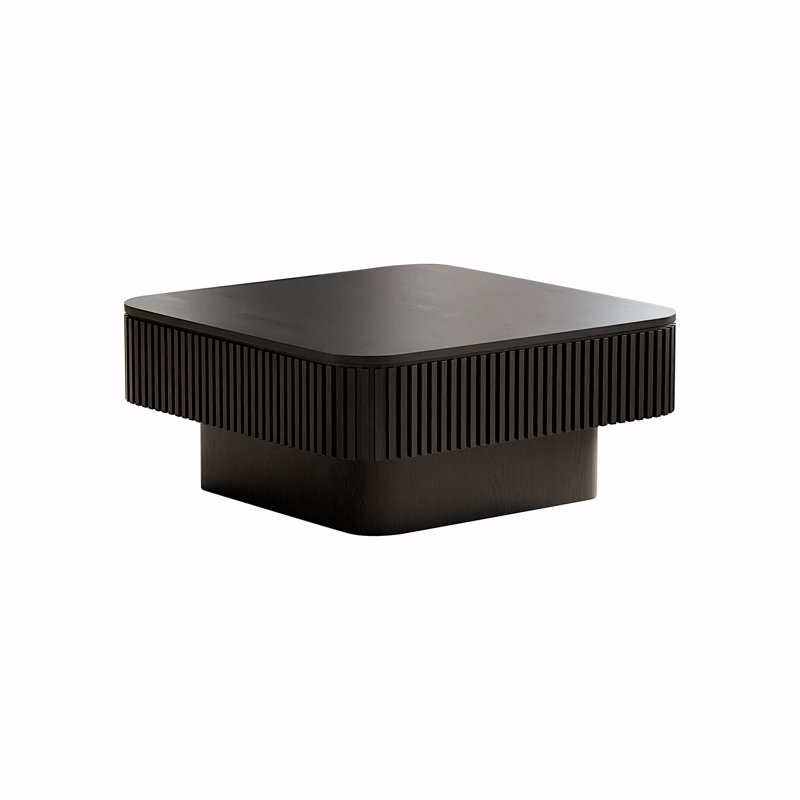 Table basse carrée avec rangement