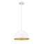 Luminaire suspendu 1 lumière blanc mat Alyvia-123223087