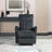 Kai Modern Contemporary Power Recliner Blue With USB Charger