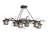 Armgard 6 - Light Dimmable Square / Rectangle Chandelier