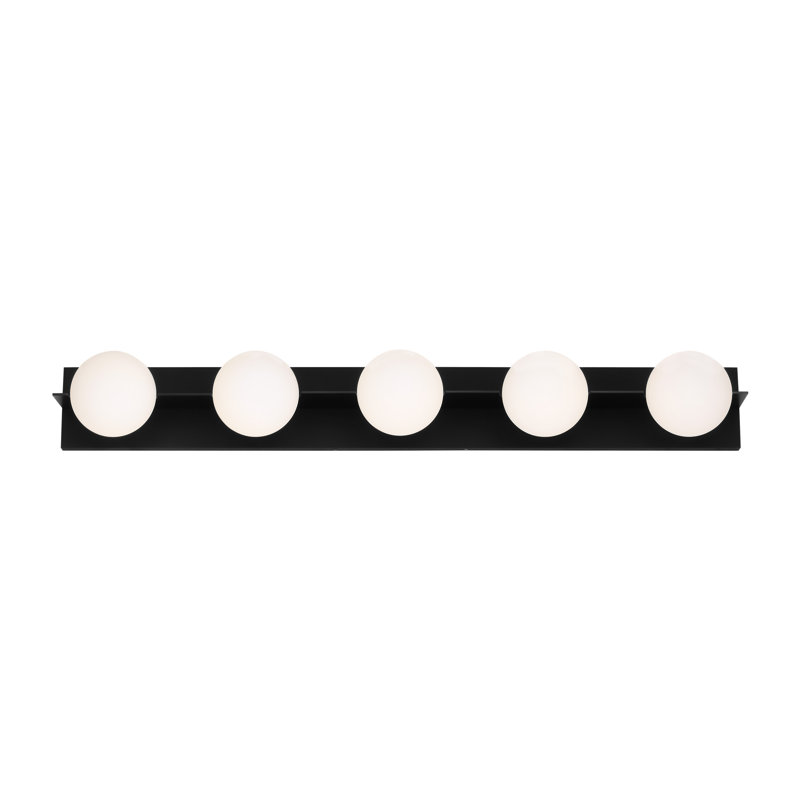Orbel 5 - Light Bath Bar, Matte Black