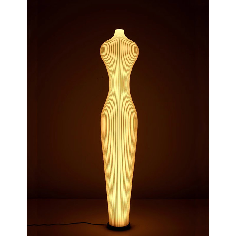 Modern Cheongsam Silhouette Standing Accent Light