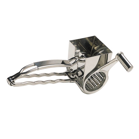 Deluxe Stainless Steel Rotary Cheese Grater
