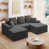 Velours gris velours est en rupture de stock
