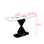 Console en pierre frittée de style italien-325373364