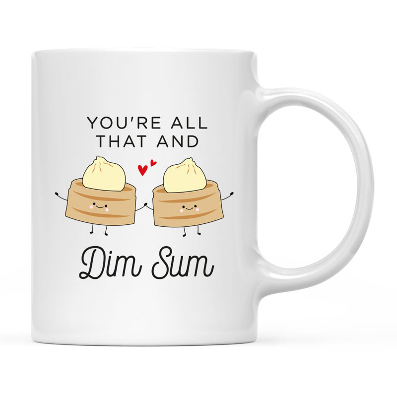 Tasse à café Funny Food pun, Sum dim sum