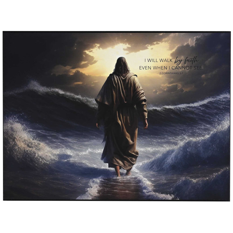 Wall Plaque I Will Walk By Faith