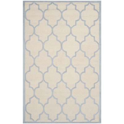 Cannen Hand Tufted Wool Geometric Rug