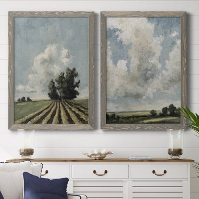 " Copse Of Trees " 2 - Pieces