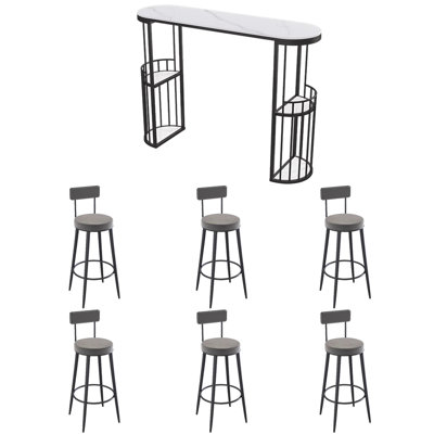 Modern kitchen bar tables and chairs
