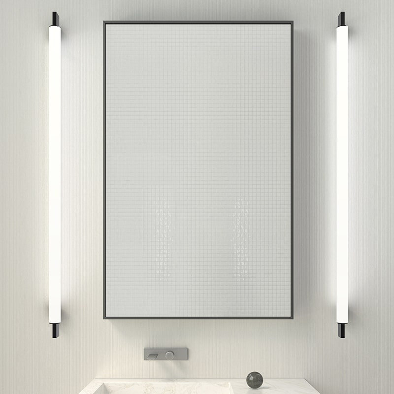 Keel™ 1 - Light LED Bath Bar, Bright Satin Aluminum