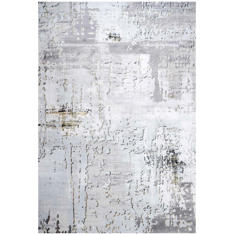 Claysville Abstract Area Rug, Rectangle 120 x 170cm