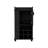 Bar Cart with 6 Built-in Wine Racks, Single-Door Cabinet, and 2 Open Shelves-1329119413
