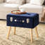 Tabouret de coiffeuse en bois massif Coleridge-838921160