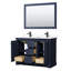 Ensemble de meuble-lavabo double 48 po avec miroir Avery-51712051-51712054-80203266