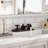Widespread 2-handle Bathroom Faucet-91083120