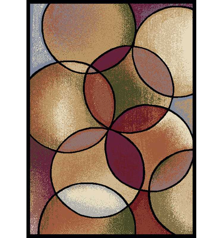 New Generation Geometric Indoor Rug, 5'2" x 7'2"