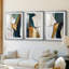 ABSTRACT Series DC XXXVII - Impression personnalisée de qualité supérieure avec passe-partout - 3 pièces-2077311402-2077311399