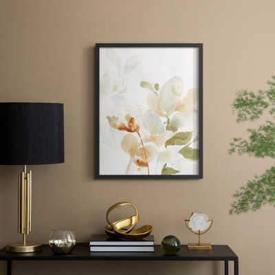 Autumn Eucalyptus II Framed Print - Solid Wood