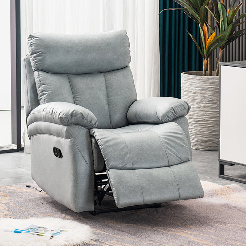 Fauteuil inclinable simple, Bleu clair