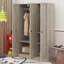 Armoire à 3 portes avec tablettes-823359332