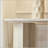 55.12" Faux Mars Marble Pattern Console Table - Modern Design