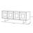 Large-Capacity Minimalist Sideboard